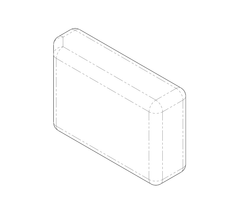 Read more about AH2 SL 79-4 N/S Backrest Cushion 507x320x150mm product image