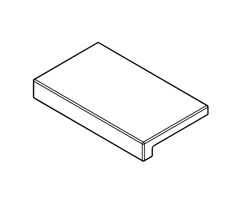 App Auto II Travel Seat 1016 x 601 x 150 x 75mm  L