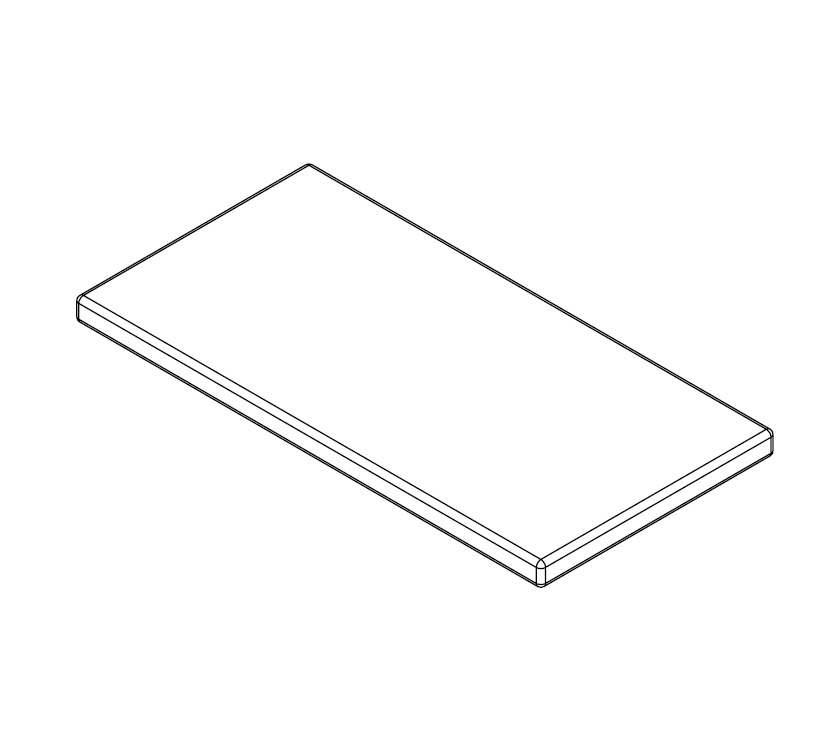 Autograph II Travel Seat Infill 1016x500x50mm