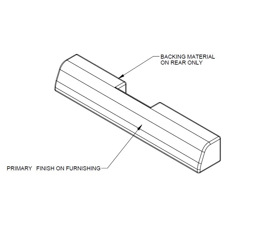 AL1 70-6 FF Travel Seat Upper Backrest Wandsworth
