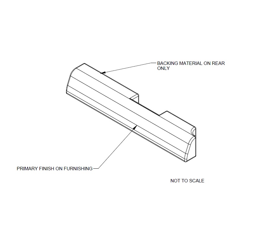 AL1 70-6 RF Travel Seat Upper Backrest Wandsworth