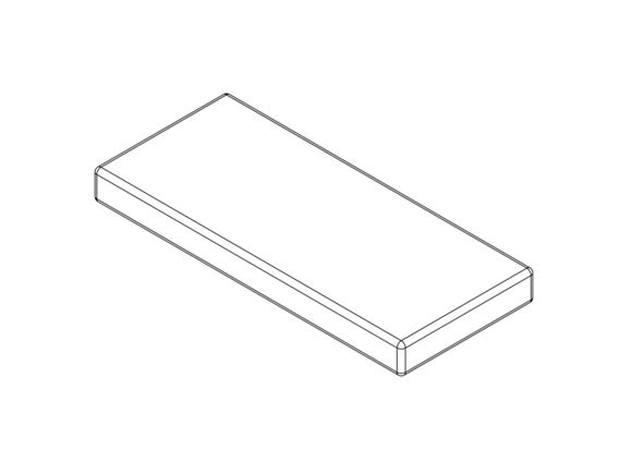 Read more about PX1 Front Base 1460x635x140 Ridgeway (Foam) product image