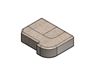 Read more about AH3 O/S Small Seat Base Cushion - Portobello product image