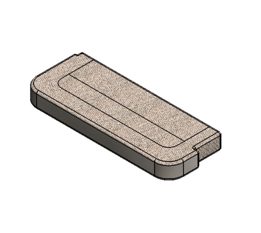 Read more about AH3 74-4 N/S Base Cushion - Portobello product image