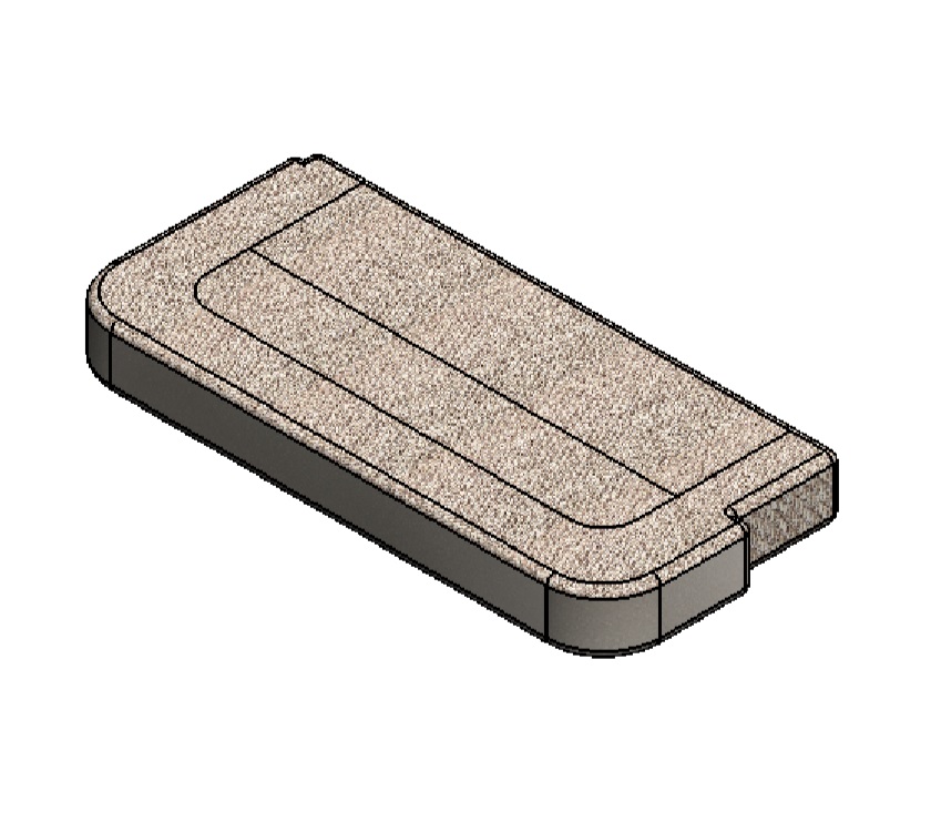 Read more about AH3 79-2F N/S Base Cushion - Portobello product image