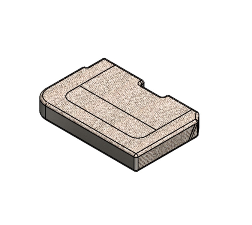 Read more about AH3 81-6 RF Travel Seat Base Cushion - Portobello product image