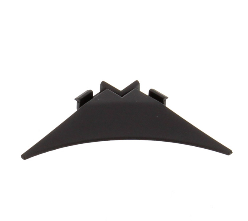 Horrex Duo Plisse Excellent Black Corner Piece