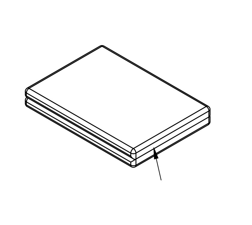 Read more about PX1 760 Dinette L/H Base Cushion - Platinum product image