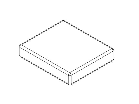 PX1 650 Dinette Base Cushion - Platinum (Sprung) product image