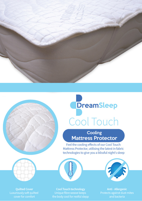 Dream Sleep Cool Touch Mattress Protector (Double)