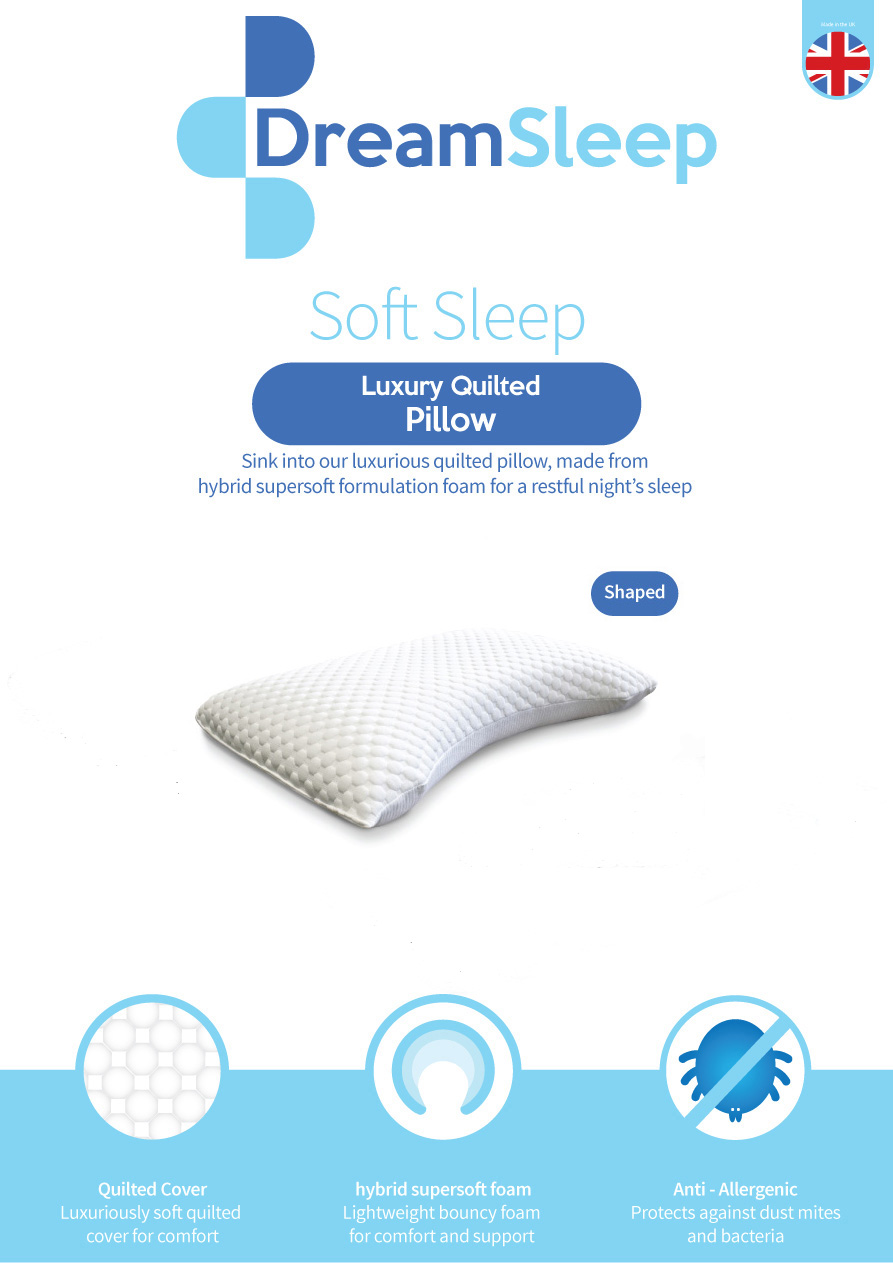 Memory Foam Shaped Pillow