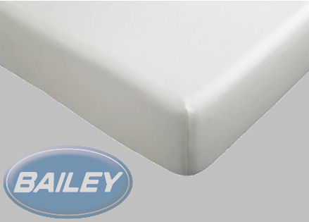 Cream Fitted Bed Sheet for Island Mattress