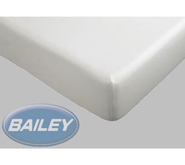 Cream Fitted Bed Sheet for Island Mattress