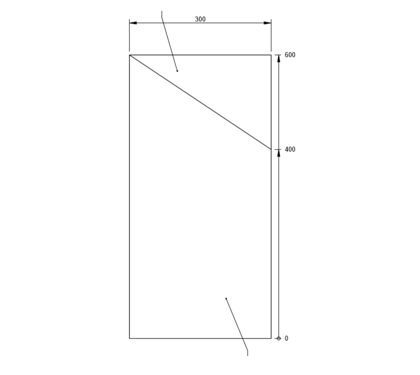 Read more about PX1 R/H Headboard 300x600mm Platinum product image