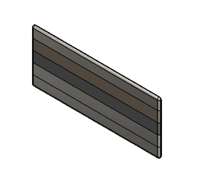 AH3 79-4i Headboard - Portobello