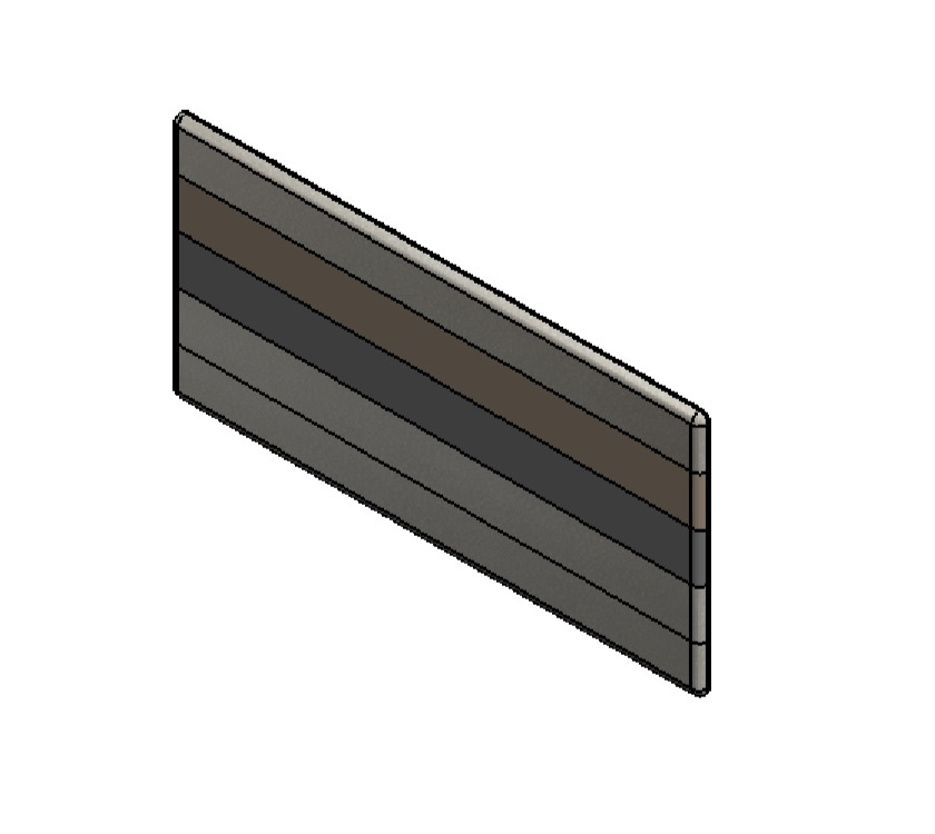 AH3 74-2 74-4 Headboard - Portobello