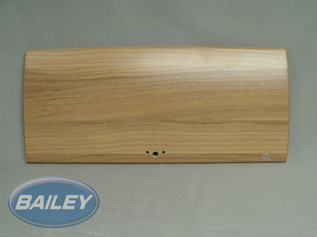 Walnut Curved Locker Door 231 x 539mm