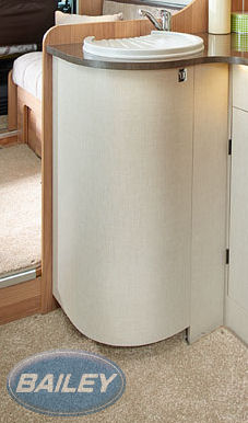 App Auto Curved Kitchen Unit Door 857x295/429 Canv