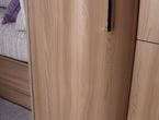 Mendip Ash L/H Kitchen Curved Door 817x429mm