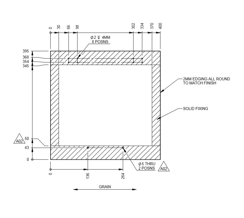 Read more about Pursuit II White Locker Door 400x395mm (Handle)A02 product image
