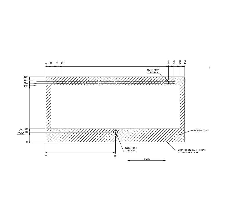 Read more about Pursuit II White Locker Door 842x395mm w/Catch A02 product image