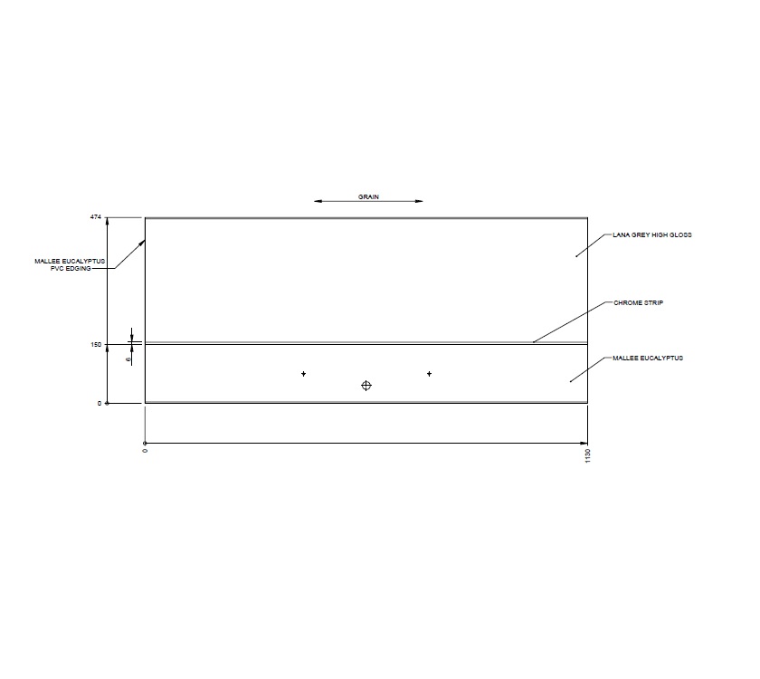 Read more about AE2 AL1 1130mm Upper Locker Door (Gloss) product image