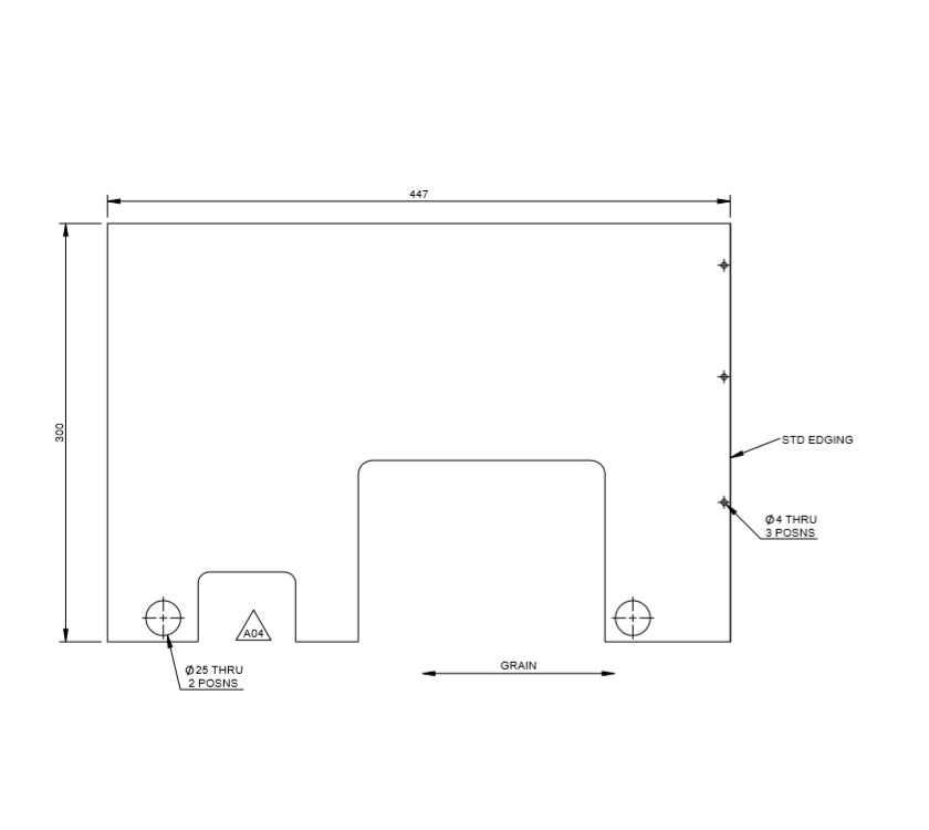 Read more about PX1 N/S Single Bed PDU Box Front Panel product image
