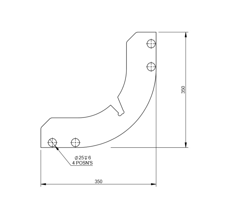 Read more about DY1 D4-4 Bedroom Curved Wall Former 2 product image