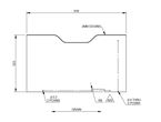 DY1 D4-4 Fixed Bed Angled Fascia Panel