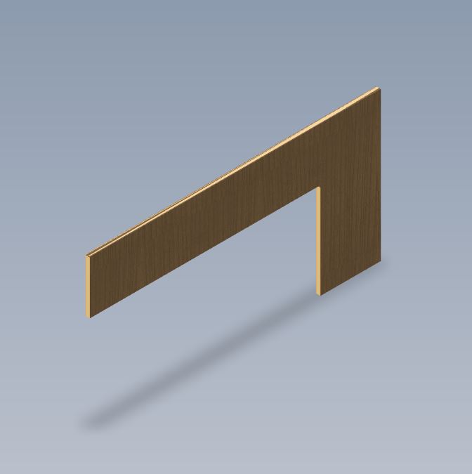 Read more about AH3 STD REAR FRENCH BED SIDE PANEL product image