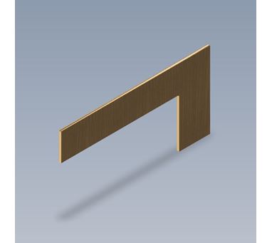 AH3 STD REAR FRENCH BED SIDE PANEL