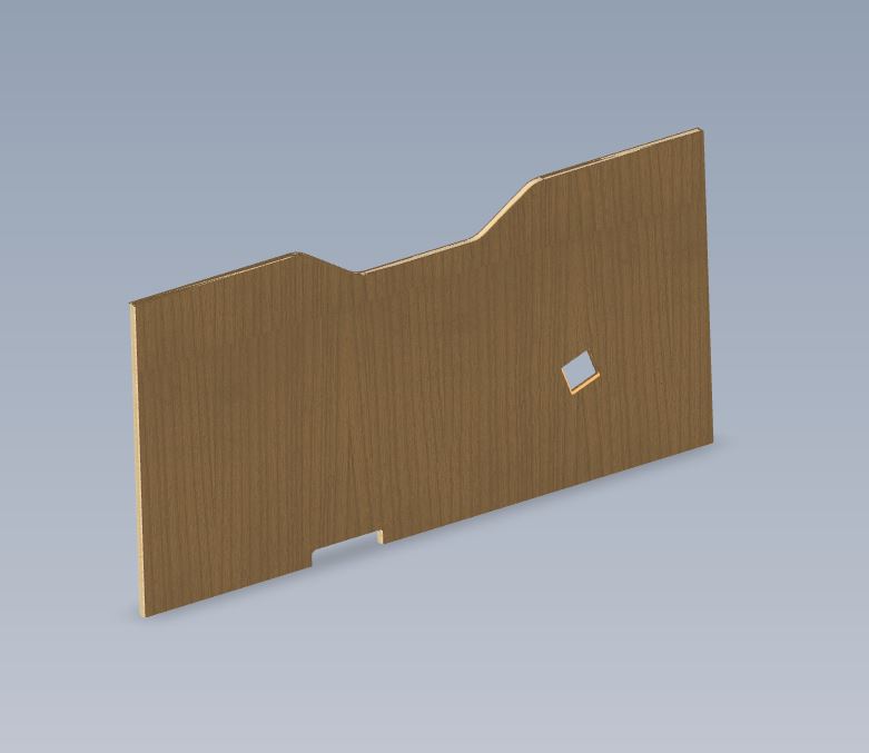 Read more about AH3 STD REAR FRENCH BED CORNER PANEL product image