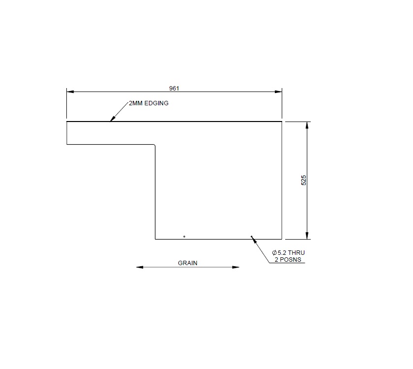 Read more about PXR 440 Fixed Bed Front Face Panel product image