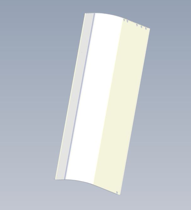 Phoenix + 440 Large curved wall behind Fixed Bed