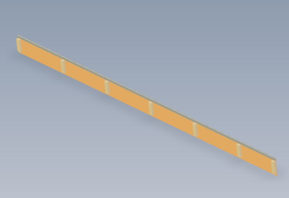 PSR RIM SINGLE BED BAFFLE BOARD