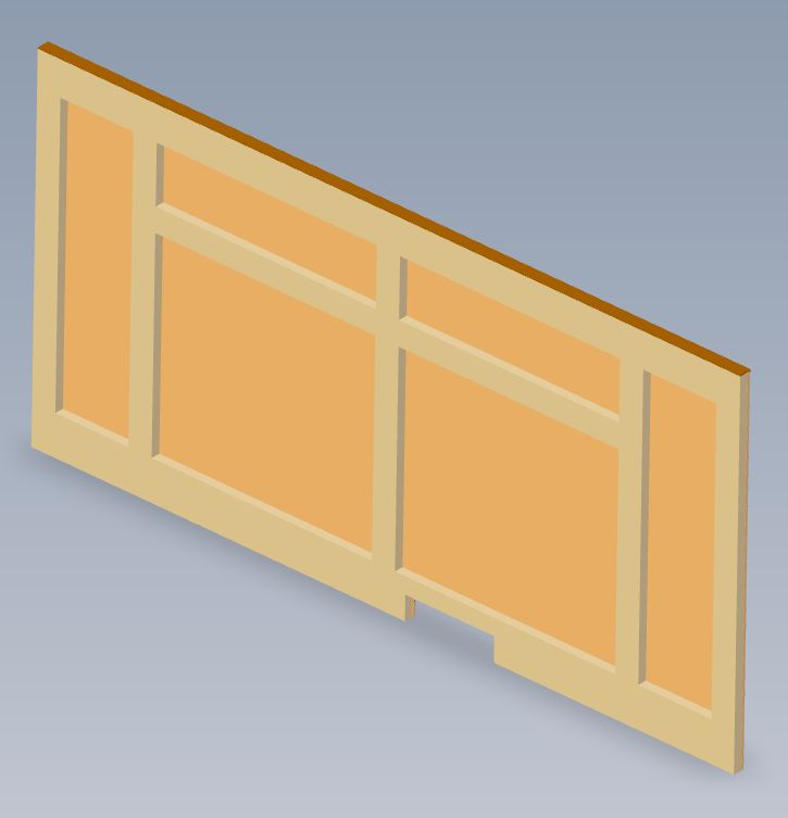 Read more about UN5 STD SLIDING ISLAND BED FRONT FACE PANEL product image
