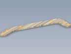 STD ISLAND BED ANGLED PANEL BRACE R/H