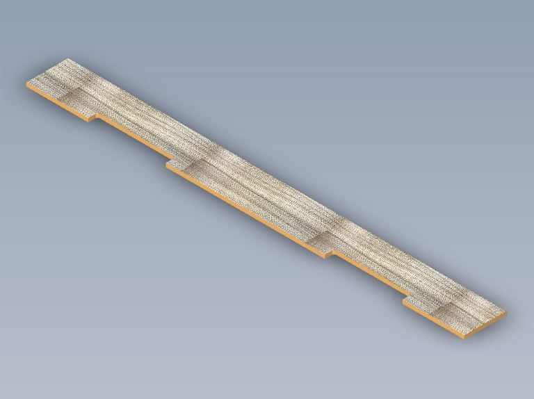 UN5 STD ISLAND BED REAR SPRT