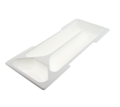 White Cutlery Tray for Pull Out Tower Baskets