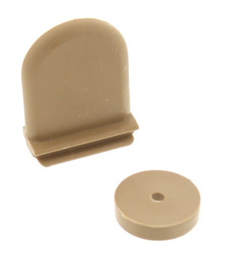 Beige Sliding Door Hanger