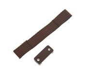 Brown Door Retaining Strap & 1 Bracket 125mm