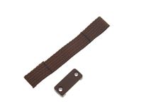 Brown Door Retaining Strap & 1 Bracket 125mm