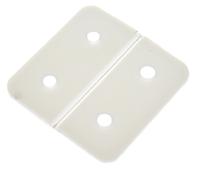 Transparent Plastic Hinge 1.3/4" 