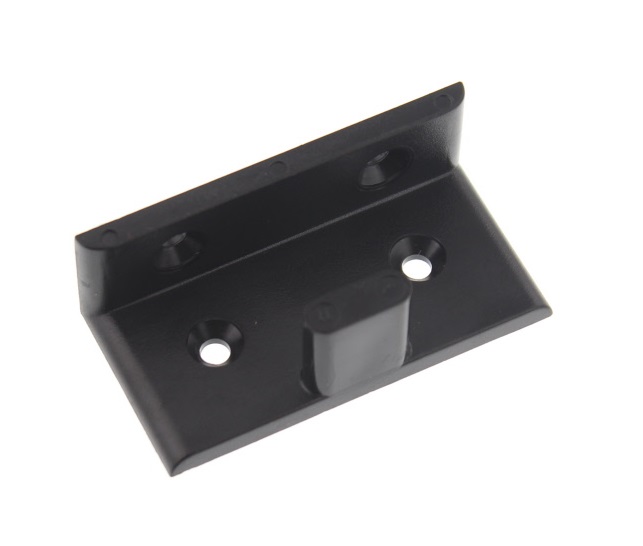 Black Sliding Door Guide 60x30x20mm