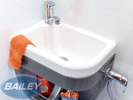 AE1 Bathroom Sink 400x275x135mm (55mm lip)