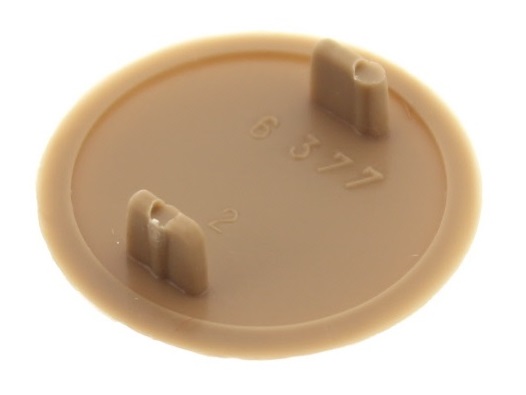 Oak 9mm KD Fitting Cap - 30mm diamater