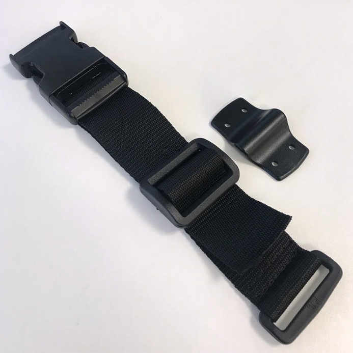 Female Safety Net Buckle c/w Nylon Strap & Bracket