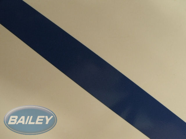 S6 GT60 Mid Blue Single Stripe Decal 25mm (5m)