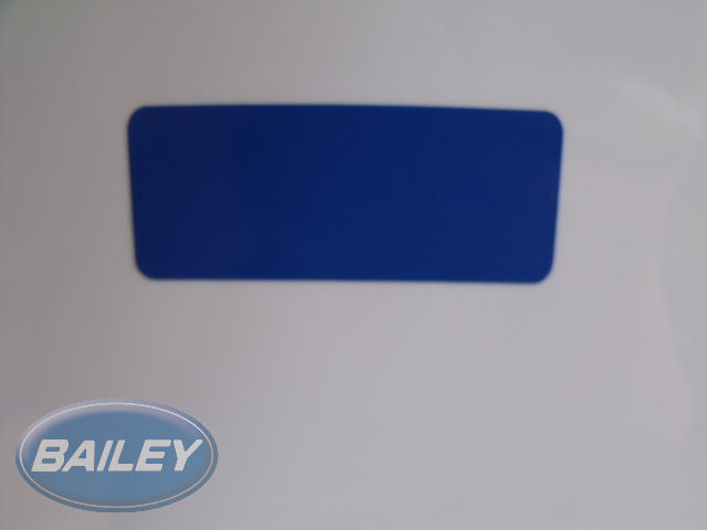 S6 Ranger Small Blue Dash/Stripe Decal