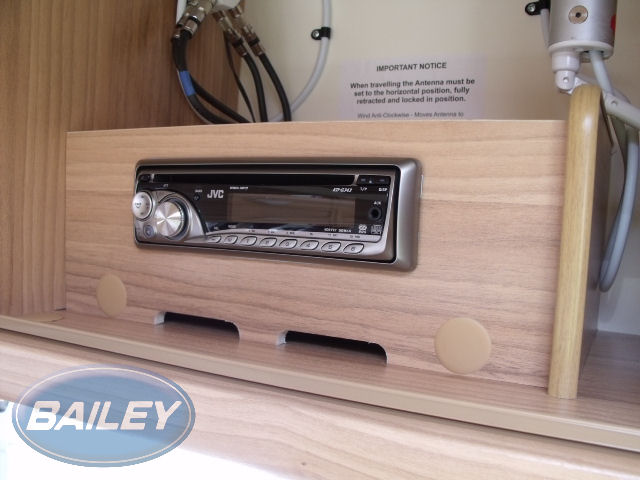 Read more about Unicorn Wooden CD Radio Holder In Walnut product image